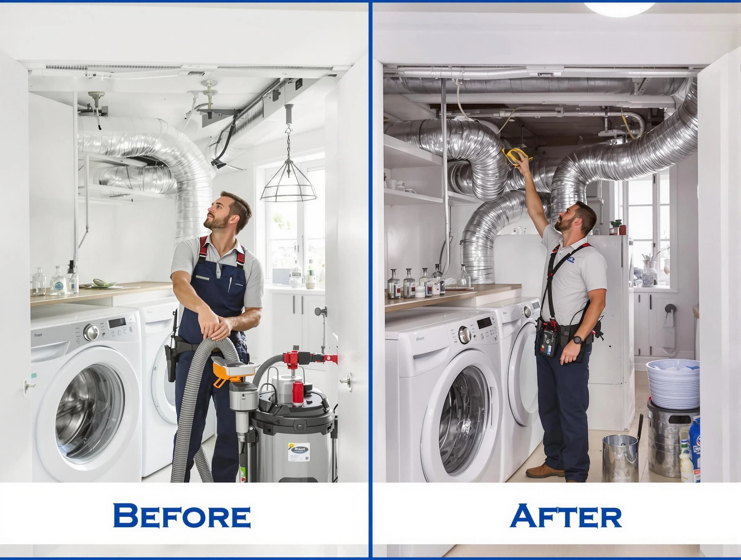 Expert gas dryer vent cleaning by Brookline Dryer Vent Cleaning in Brookline