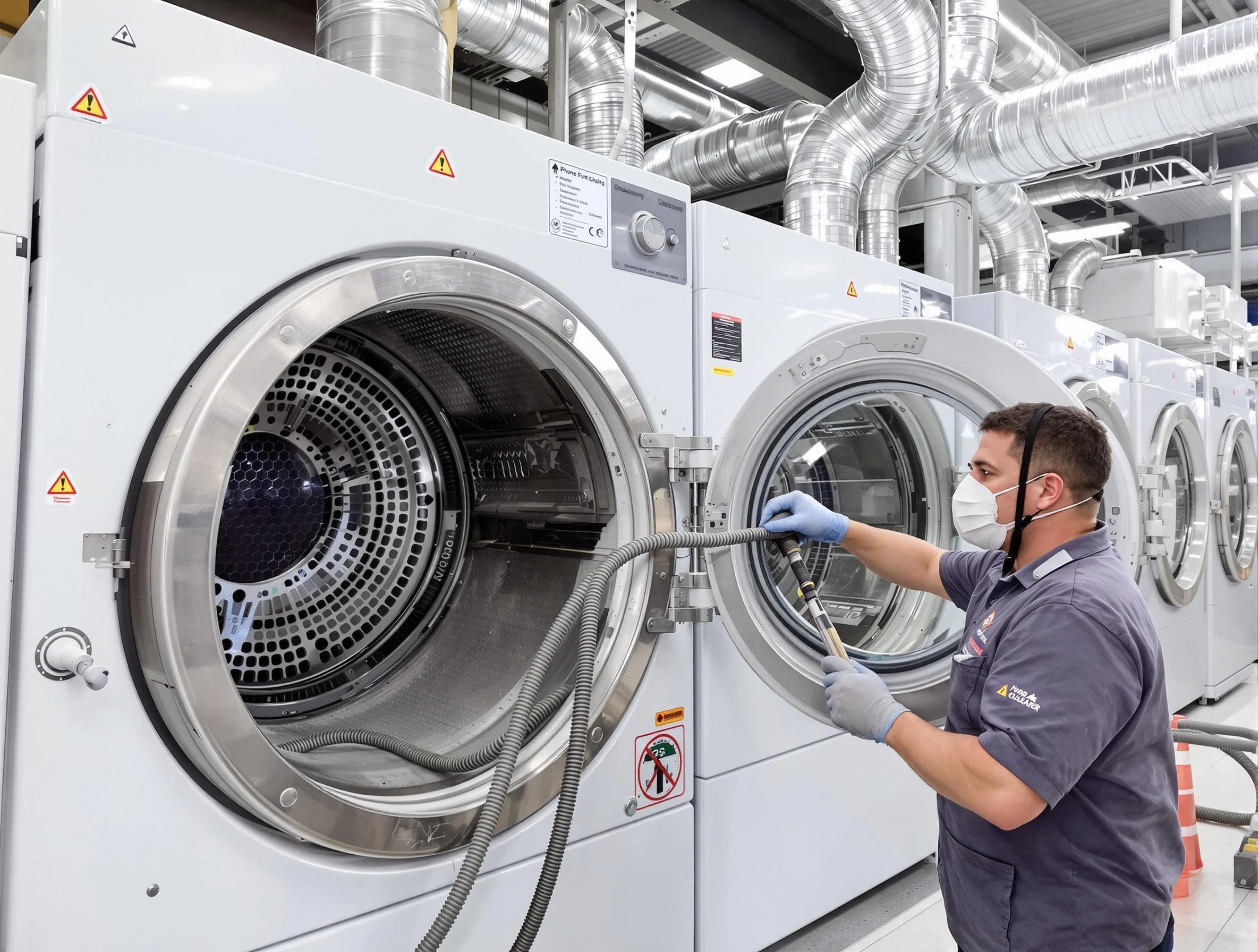 Industrial-grade dryer vent cleaning by Brookline Dryer Vent Cleaning in Brookline