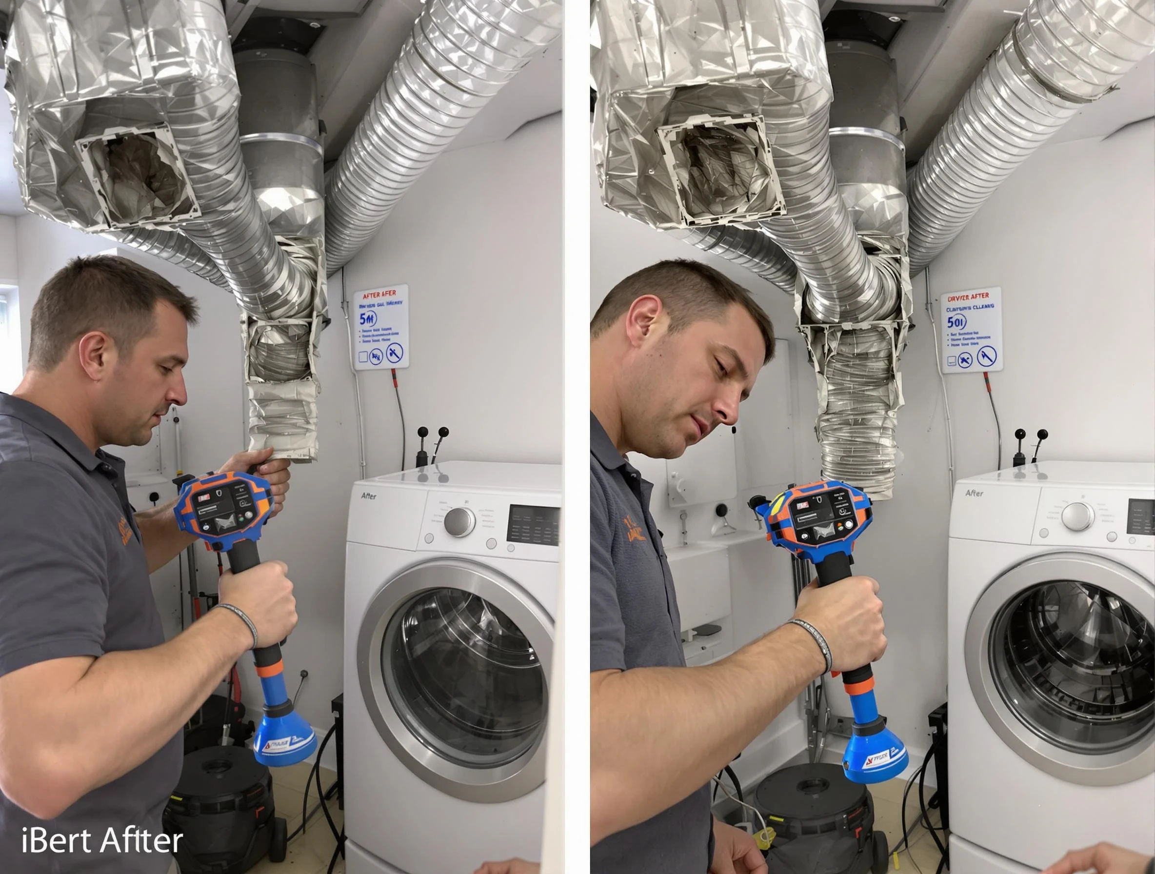 Professional clogged vent cleaning by Brookline Dryer Vent Cleaning in Brookline