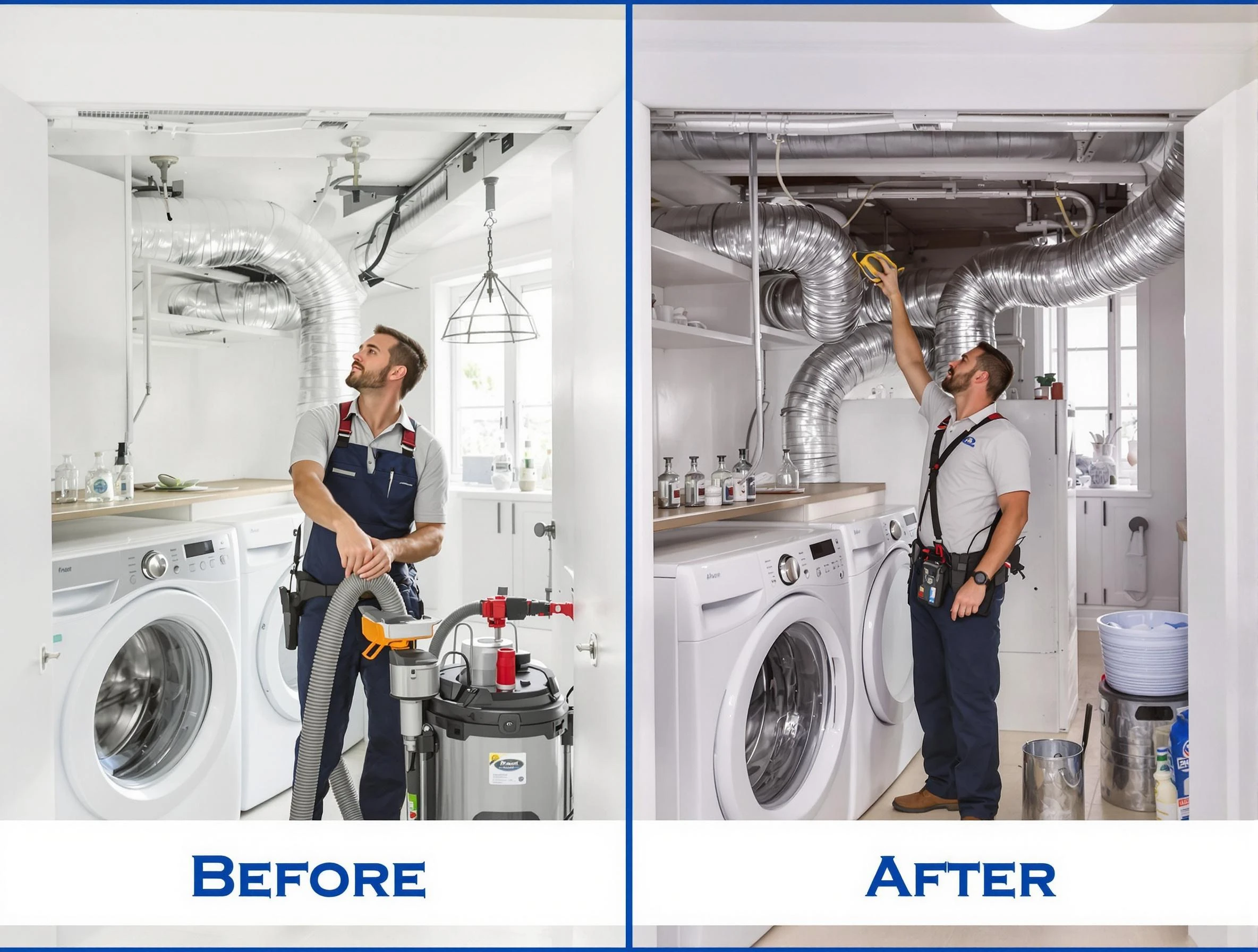 Expert gas dryer vent cleaning by Brookline Dryer Vent Cleaning in Brookline